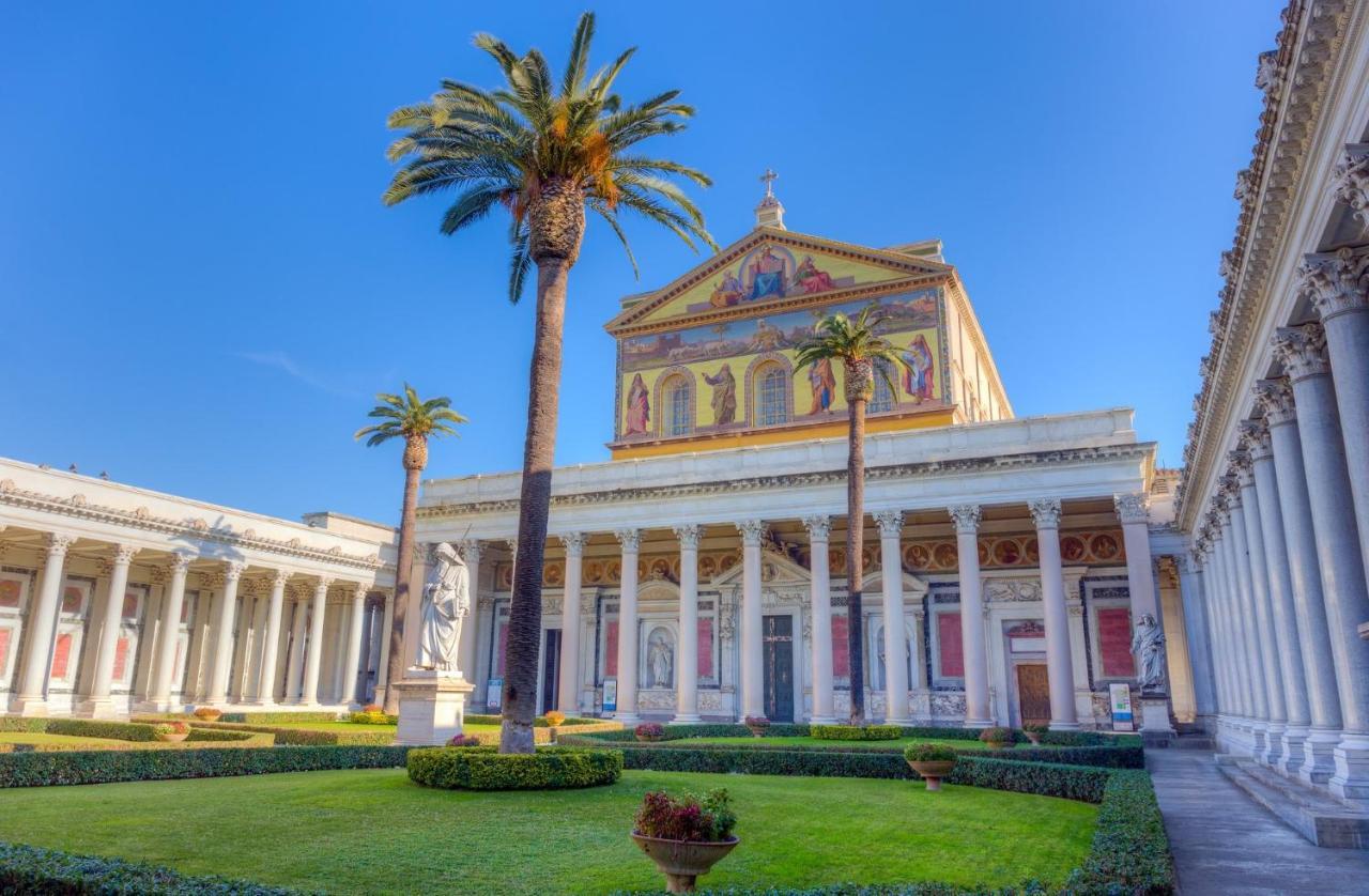 Basilica Papale Di San Paolo Appartamento Moderno - Yourhome Rom Exteriör bild