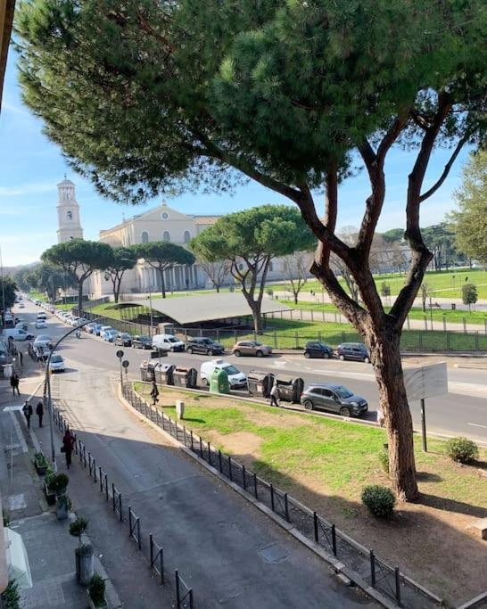 Basilica Papale Di San Paolo Appartamento Moderno - Yourhome Rom Exteriör bild